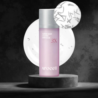 Arocell Coltra 3X Serum – Professional-grade "Topical Collagen Injection Fluid &amp; 24-Hour Non-Sticky Jello Glow Filter" for securing a flawless profile, shop at Atelier De Glow UAE.