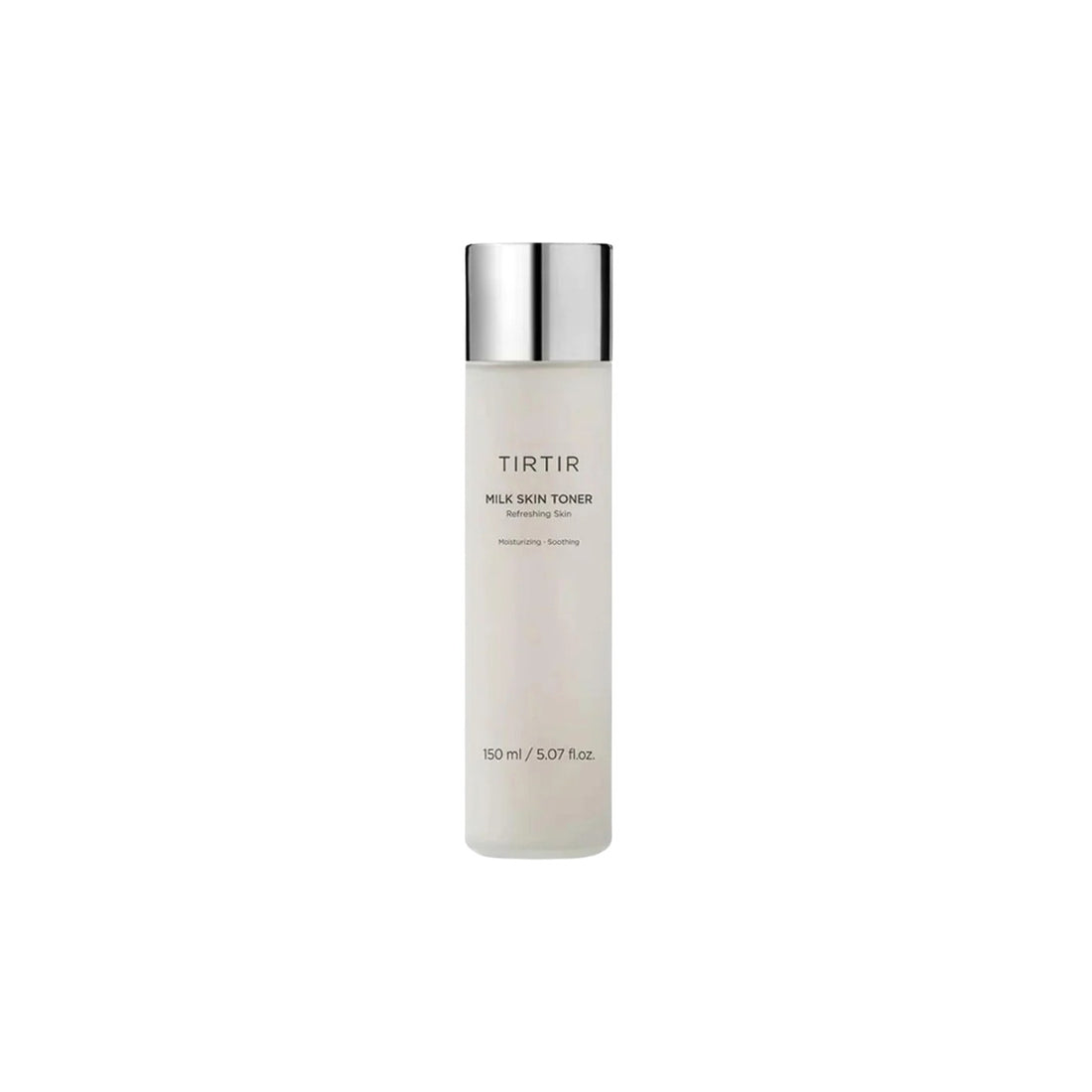 TIRTIR Milk Skin Toner – deeply hydrating and brightening facial toner with rice bran extract and panthenol for a dewy glow, available at Atelier De Glow UAE.