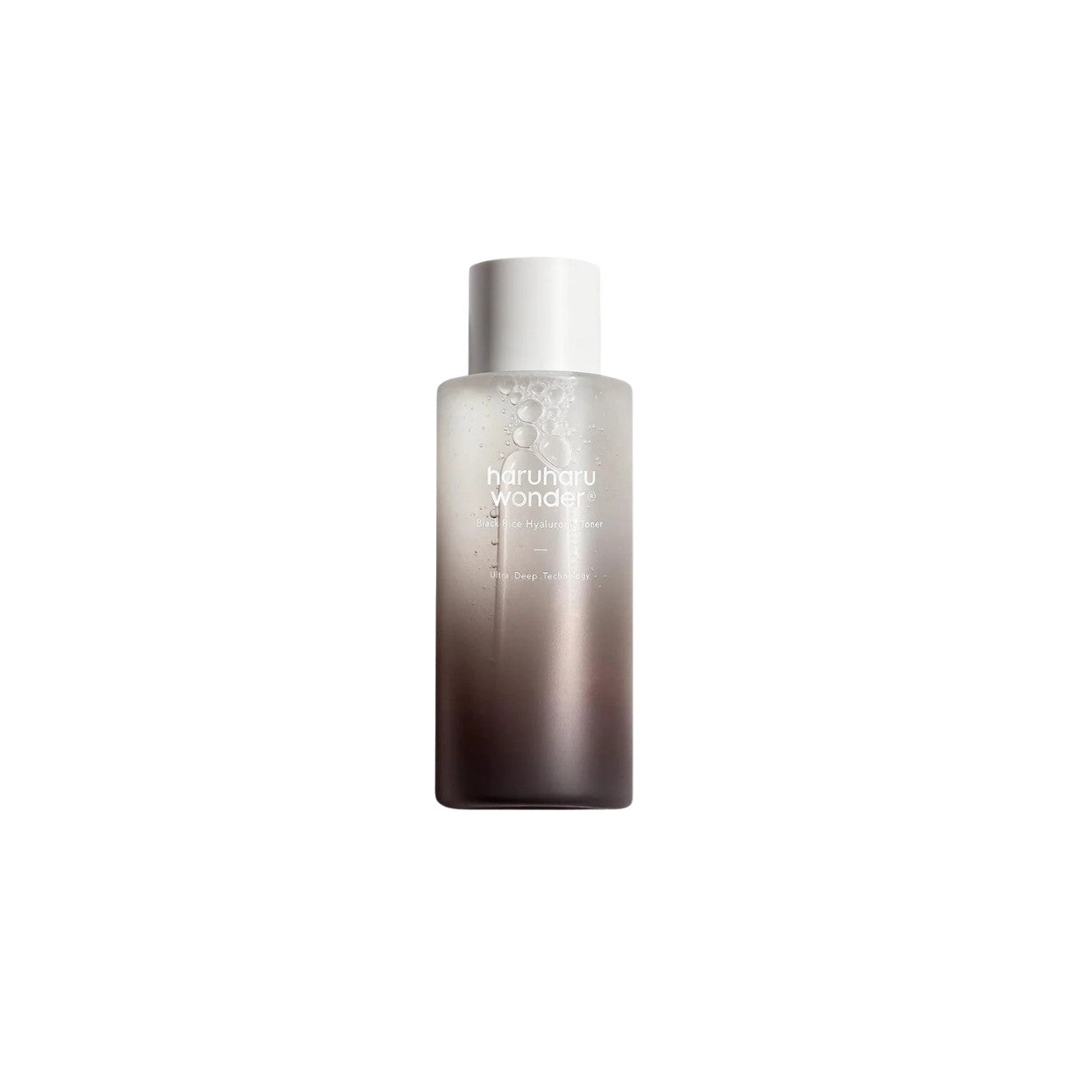 Haruharu Wonder Black Rice Hyaluronic Toner – 150ml Korean hydrating toner with fermented Black Rice and Hyaluronic Acid available at Atelier De Glow UAE.