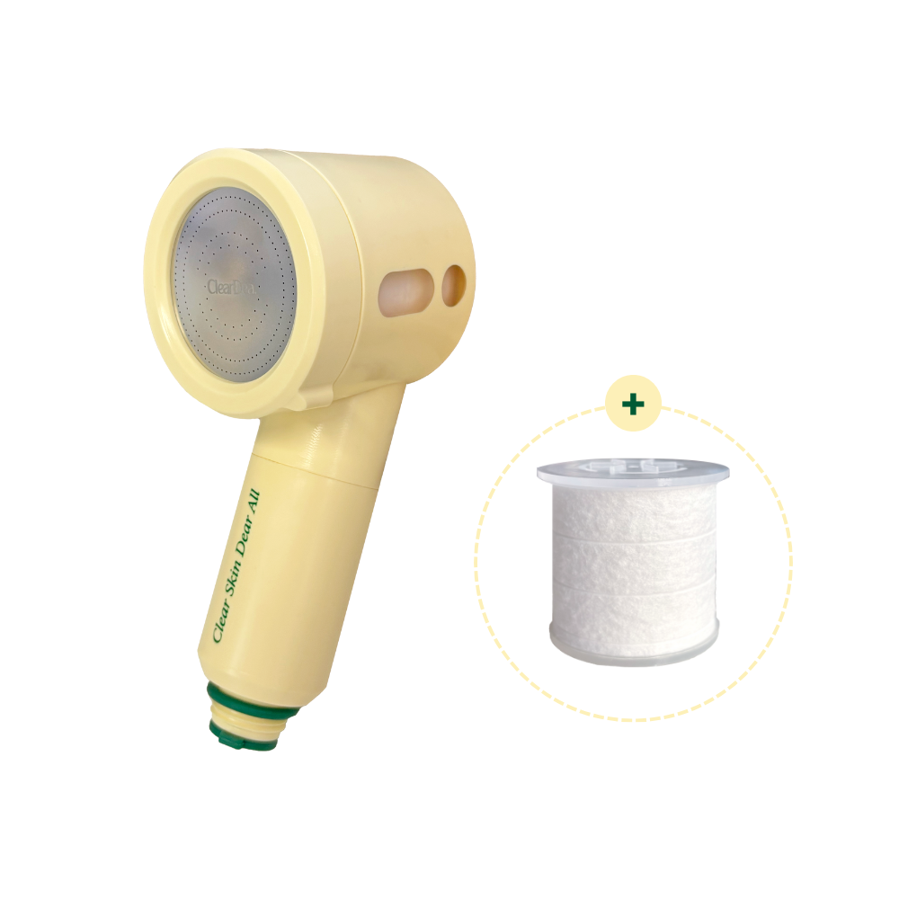 ClearDea Glow On And On Shower Head (with filter) | Atelier De Glow UAE