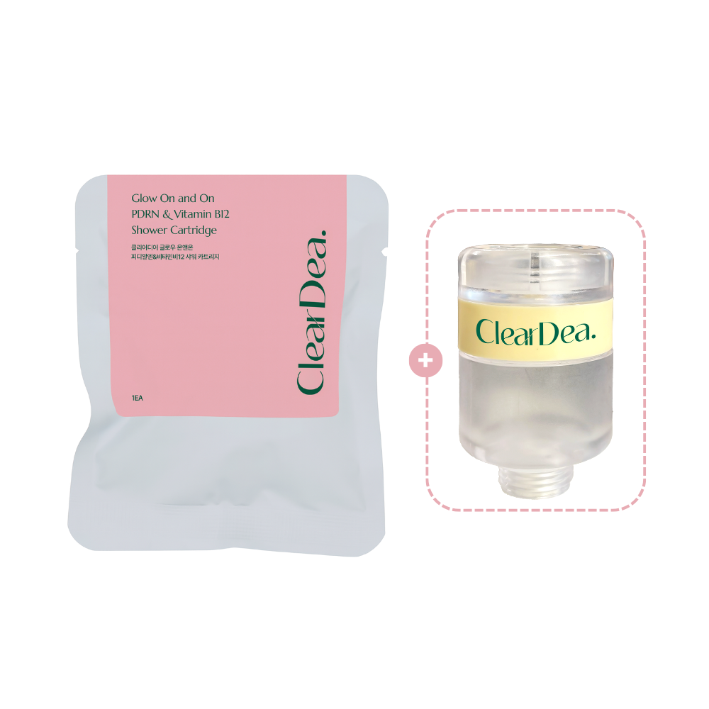 ClearDea Glow On and On Shower Cartridge (PDRN &amp; Vitamin B12) | Atelier De Glow UAE