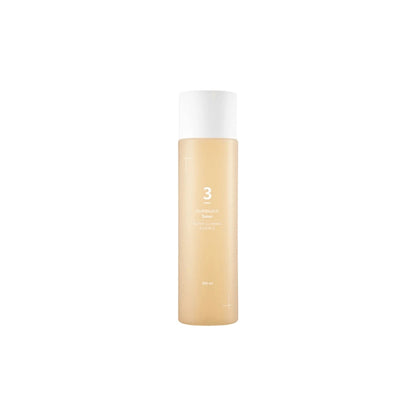 Numbuzin No.3 Super Glowing Essence Toner 200ml – brightening and hydrating facial toner formulated with 50 fermented ingredients for a natural, healthy glow available at Atelier De Glow UAE.