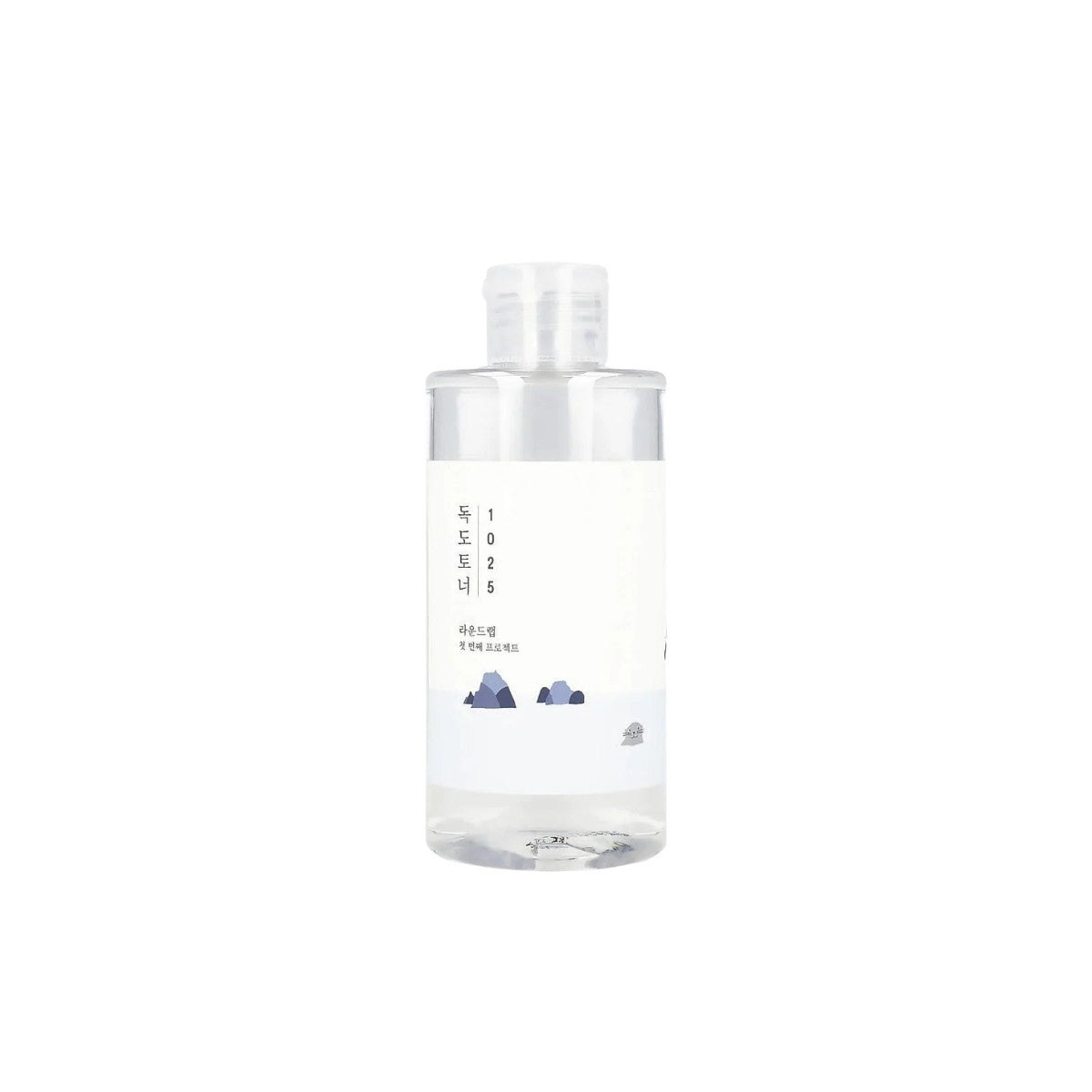 Round Lab 1025 Dokdo Toner 100ml – gentle exfoliating facial toner with deep sea water and minerals for balanced, smooth skin available at Atelier De Glow UAE.