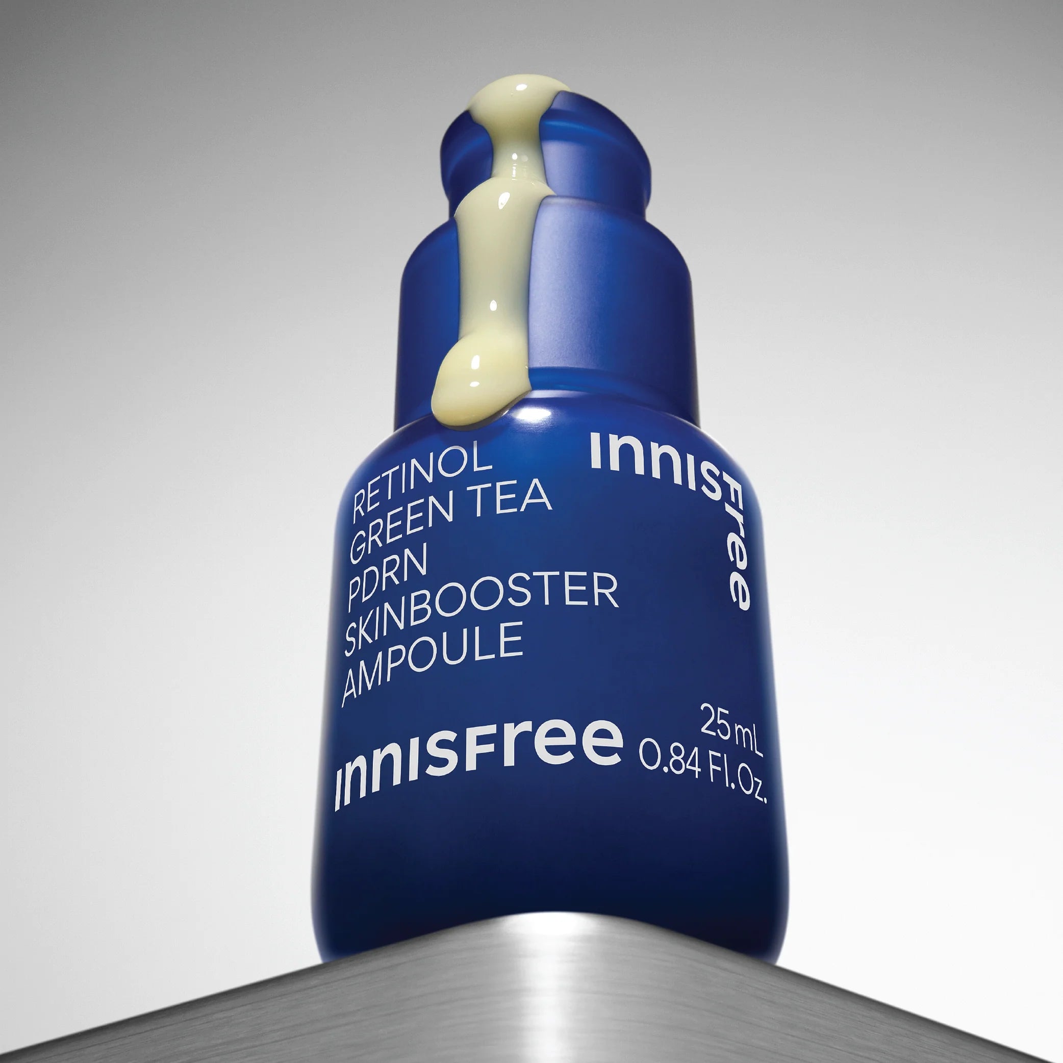 Innisfree ampoule for enlarged pores, fine lines, and uneven skin texture – Targeted "Skin Booster" for sensitive skin from Atelier De Glow UAE.