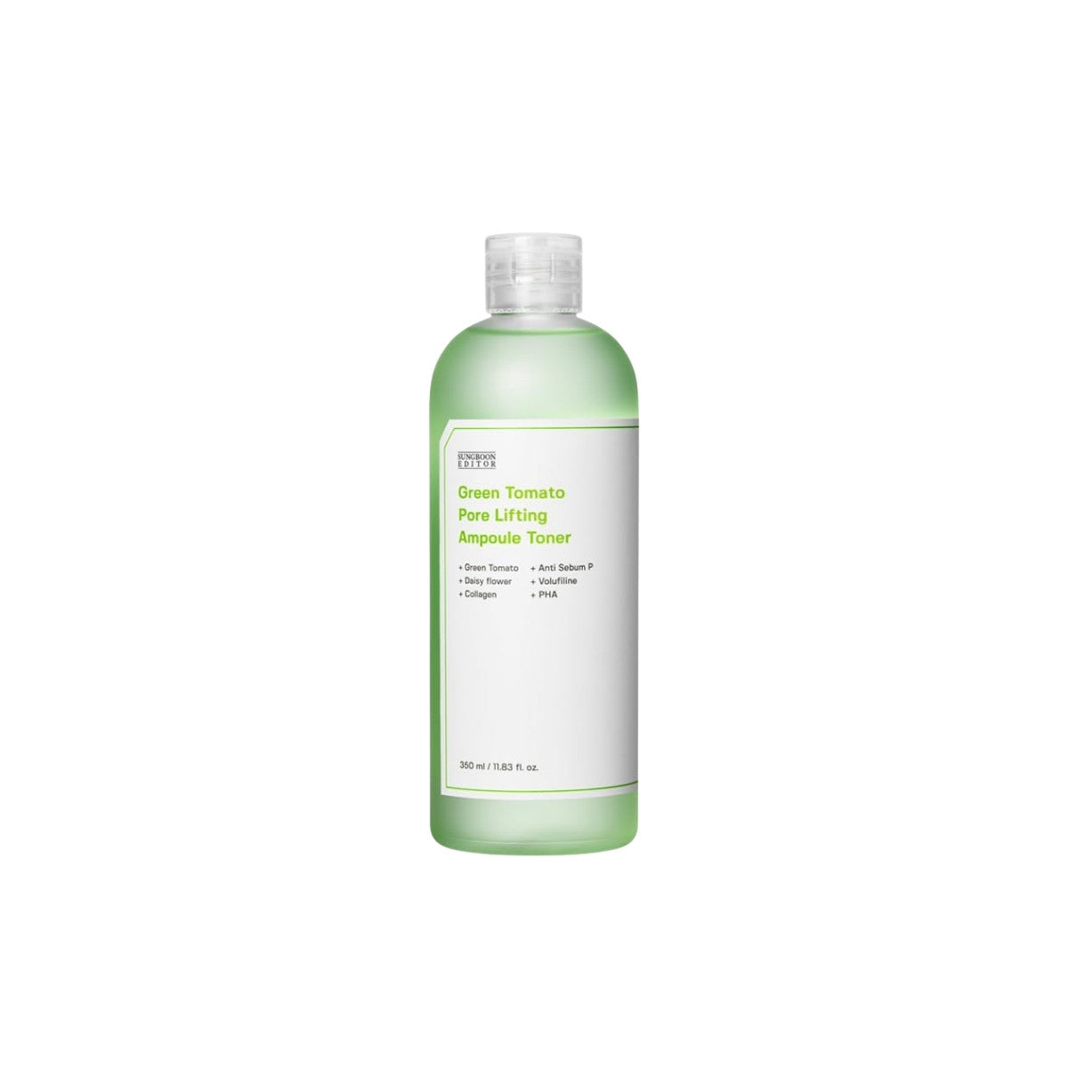 SUNGBOON EDITOR Green Tomato Pore Lifting Ampoule Toner 350ml