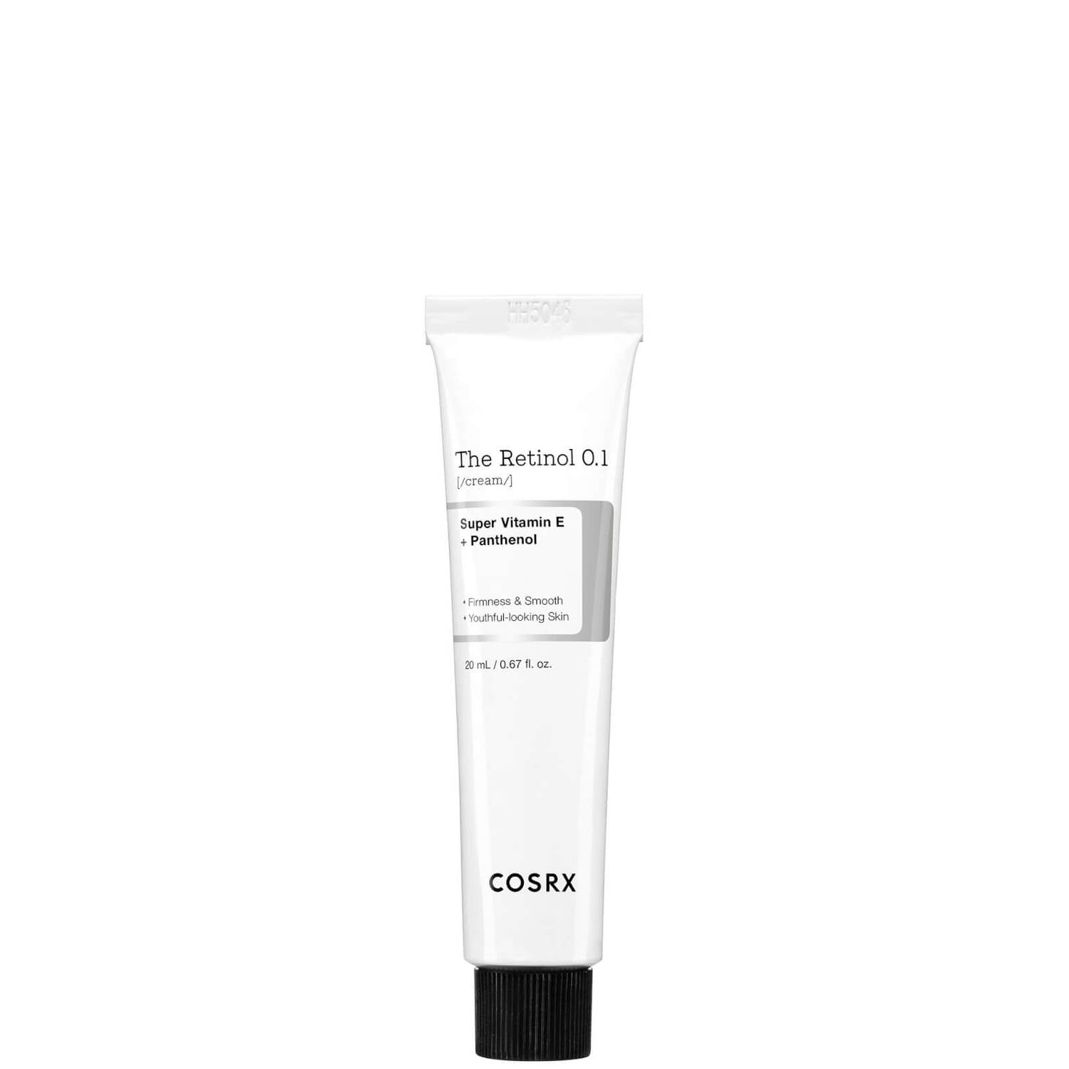 COSRX The Retinol 0.1 Cream – 20ml Korean anti-aging treatment with 0.1% Pure Retinol and Panthenol available at Atelier De Glow UAE.