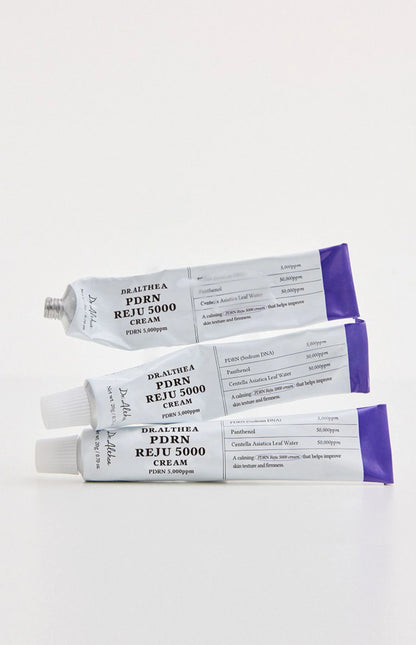 Targeted applicator tube of Dr. Althea Reju 5000 – Concentrated Korean regenerative cream for post-procedure and sensitive skin at Atelier De Glow UAE.
