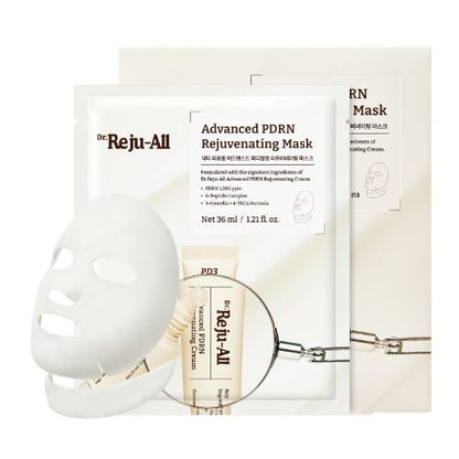 Dr. Reju-All mask for sagging skin, deep wrinkles, and loss of elasticity – Advanced anti-aging PDRN treatment from Atelier De Glow UAE.
