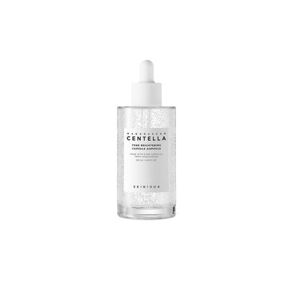SKIN 1004 Madagascar Centella Tone Brightening Capsule Ampoule bottle – Brightening Korean serum with Madecassoside capsules available at Atelier De Glow UAE.