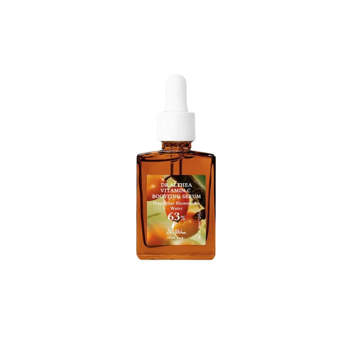 Dr. Althea Vitamin C Boosting Serum – 30ml Korean serum with 20% Boosting Complex and stable Vitamin C available at Atelier De Glow UAE.
