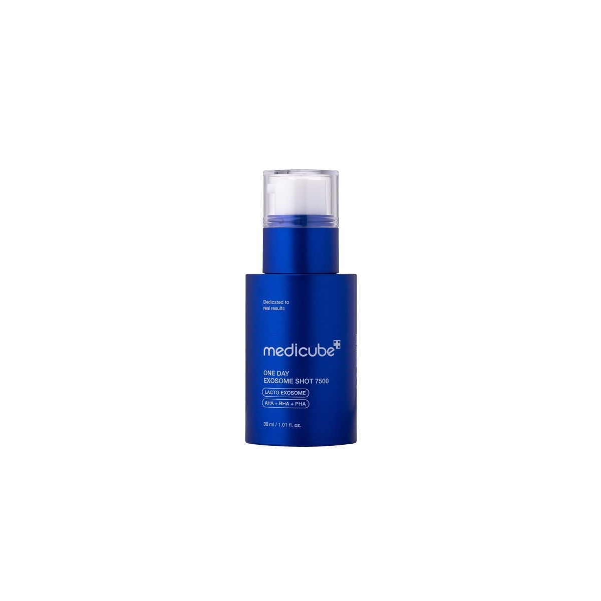 medicube One Day Exosome Shot Pore Ampoule – 30ml pore-tightening serum with advanced Exosome technology and AHA/BHA available at Atelier De Glow UAE.