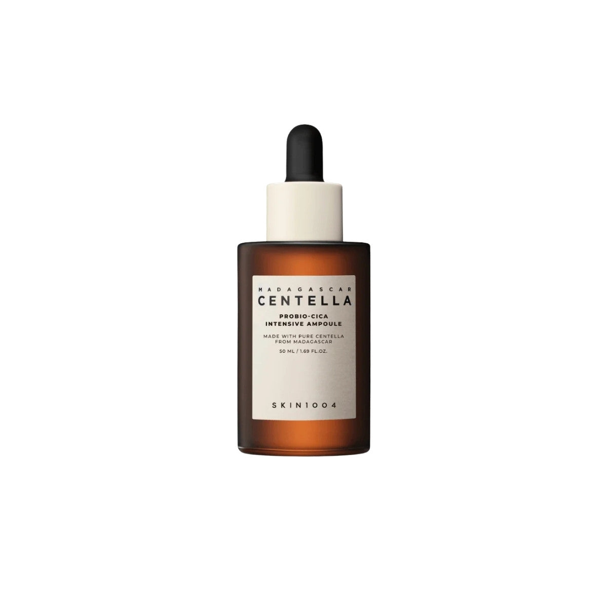 SKIN1004 Madagascar Centella Probio-Cica Intensive Ampoule – 50ml Korean serum with fermented Centella and Vegan Probiotics available at Atelier De Glow UAE.
