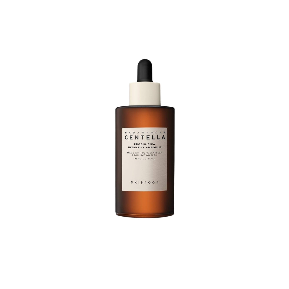 SKIN1004 Madagascar Centella Probio-Cica Intensive Ampoule – 95ml Korean serum with fermented Centella and Vegan Probiotics available at Atelier De Glow UAE.