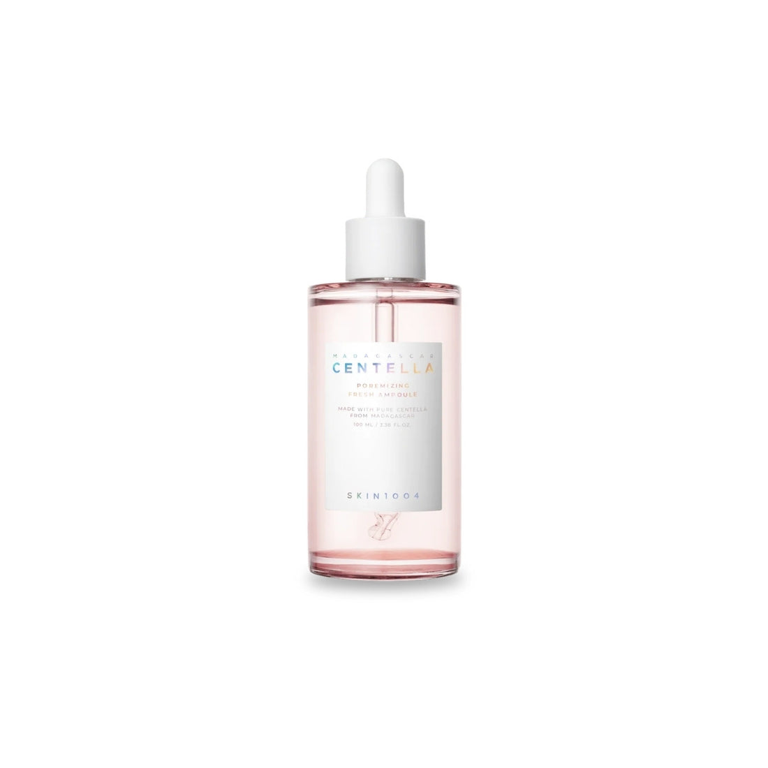 SKIN1004 Madagascar Centella Poremizing Fresh Ampoule 50ml – soothing pore-care serum with Himalayan pink salt and Centella Asiatica for refined skin available at Atelier De Glow UAE.