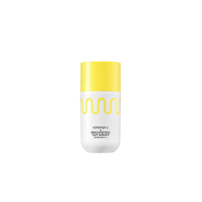 COMMONLABS Vitamin C Brightening Sun Serum – 50ml Korean sunscreen with Pure Vitamin C and SPF 50+ PA++++ available at Atelier De Glow UAE.