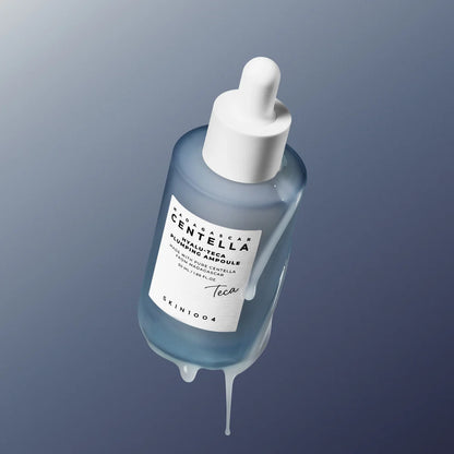 SKIN1004 Madagascar Centella Plumping Ampoule for treating dehydrated, tight, and sensitive skin by delivering intense moisture, soothing irritation, and restoring elasticity from Atelier De Glow UAE.