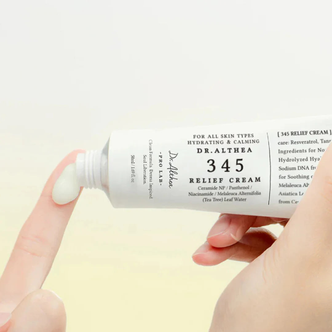 Dr. Althea cream for fading acne scars, hyperpigmentation, and soothing active breakouts – Lightweight Korean blemish care from Atelier De Glow UAE.