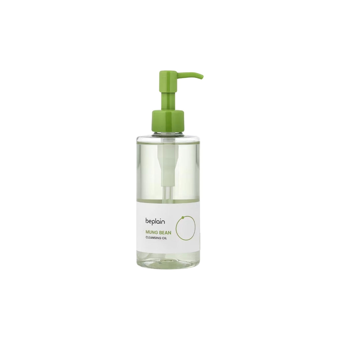 beplain Mung Bean Cleansing Oil – 200ml Korean first cleanser with Mung Bean Extract and Green Tea Seed Oil available at Atelier De Glow UAE.