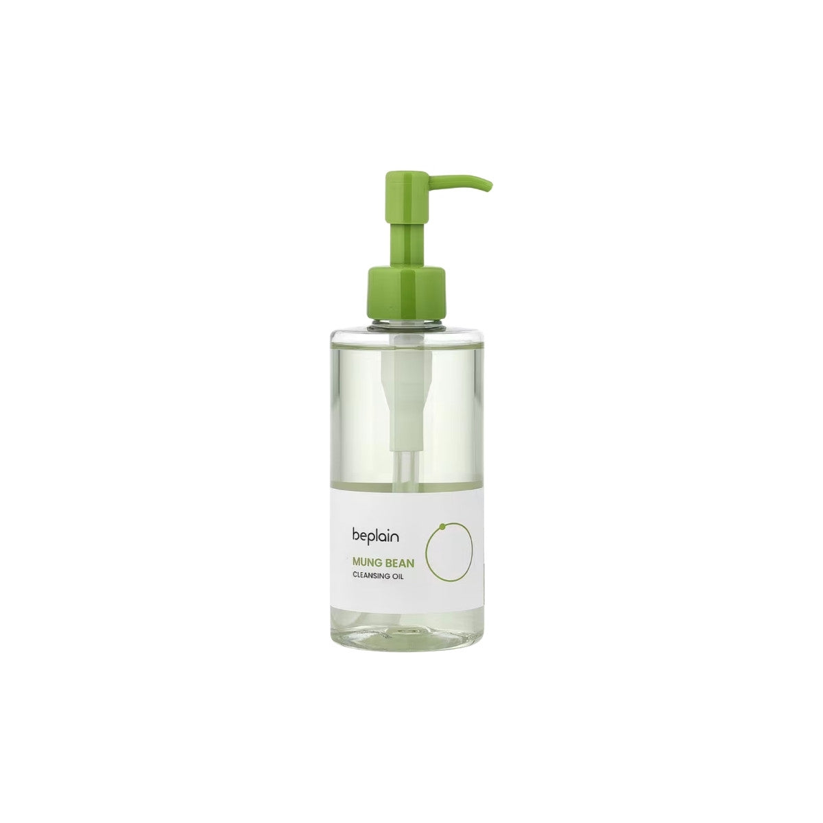 beplain Mung Bean Cleansing Oil – 200ml Korean first cleanser with Mung Bean Extract and Green Tea Seed Oil available at Atelier De Glow UAE.