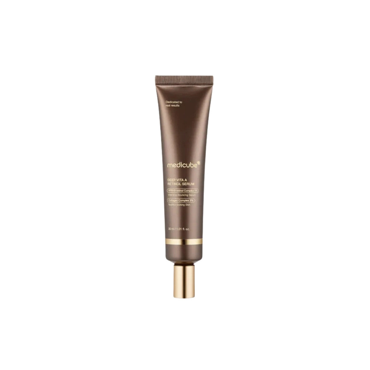Medicube Deep Vita A Retinol Serum – 30ml high-potency clinical anti-aging serum with 0.1% liposomal encapsulated pure Retinol available at Atelier De Glow UAE.