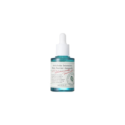 AXIS-Y Artichoke Intensive Skin Barrier Ampoule – Strengthening Korean serum with Artichoke and Centella Asiatica available at Atelier De Glow UAE.