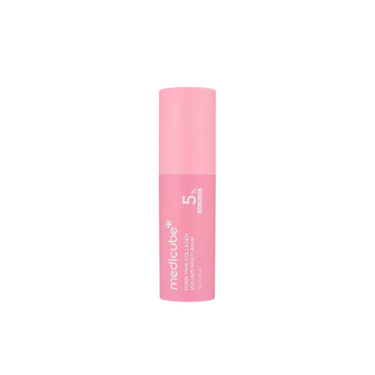 Medicube PDRN Pink Collagen Volume Multi Balm – 10g portable clinical anti-aging stick formulated with Salmon DNA PDRN and Low-Molecular Collagen available at Atelier De Glow UAE.