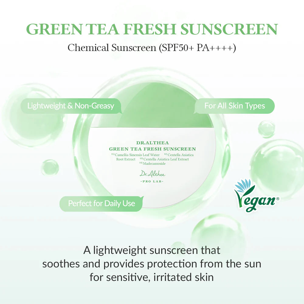 Dr. Althea  Green Tea Fresh Sunscreen 45ml