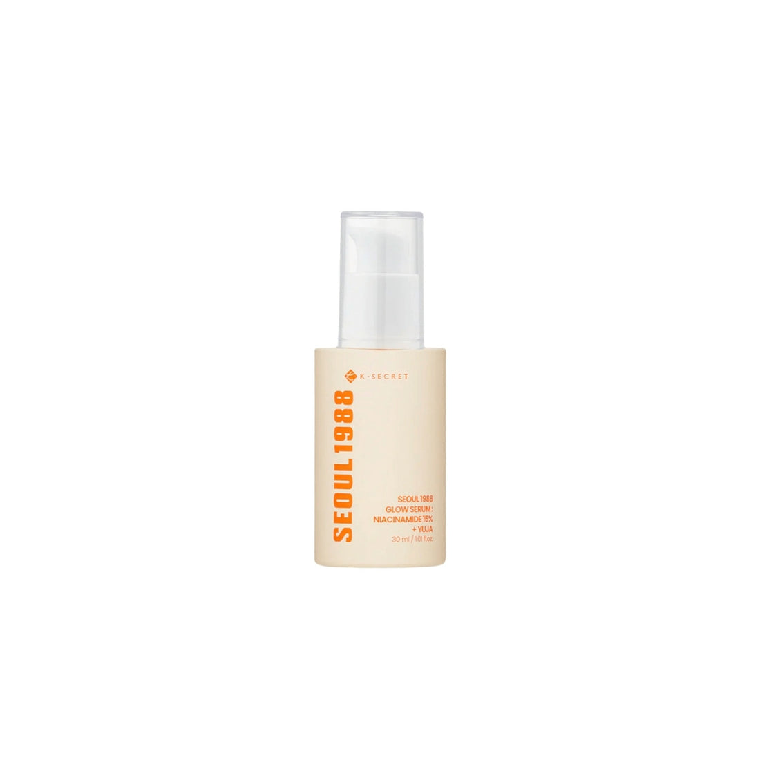 KSECRET SEOUL 1988 Glow Serum Niacinamide 15% + Yuja – 30ml high-strength dark spot correcting and pore-refining serum available at Atelier De Glow UAE.