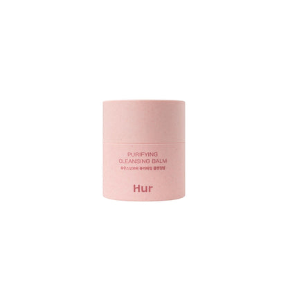 House of Hur Purifying Cleansing Balm – 50ml pore-refining oil cleanser with Moringa and Green Tea available at Atelier De Glow UAE.