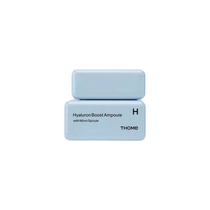 THOME Hyaluron Boost Ampoule – 50g Korean hydration serum with multi-weight Hyaluronic Acid molecules available at Atelier De Glow UAE.