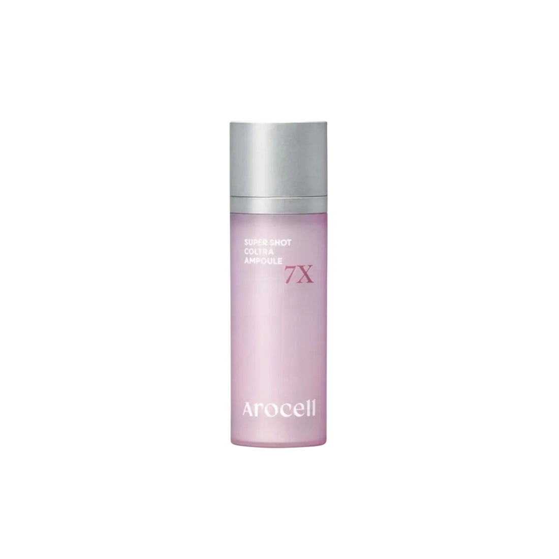 Arocell Super Shot Coltra Ampoule 7X – 30ml clinical anti-aging serum with max-strength Poly-L-Lactic Acid PLLA, Low-Molecular Collagen, and Peptides available at Atelier De Glow UAE.