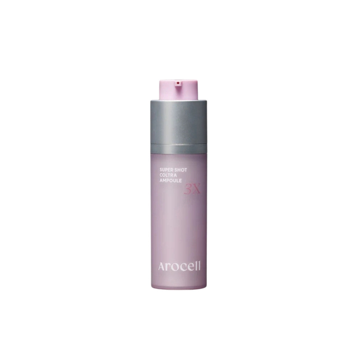 Arocell Super Shot Coltra Ampoule 3X – 30ml clinical anti-aging serum with Poly-L-Lactic Acid PLLA, Low-Molecular Collagen, and Peptides available at Atelier De Glow UAE.