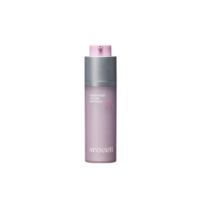 Arocell Super Shot Coltra Ampoule 3X – 30ml clinical anti-aging serum with Poly-L-Lactic Acid PLLA, Low-Molecular Collagen, and Peptides available at Atelier De Glow UAE.