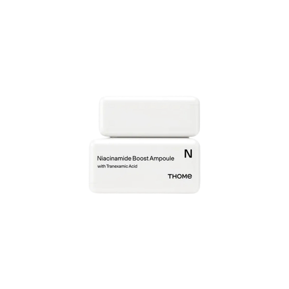 THOME Niacinamide Boost Ampoule – 50g Korean brightening concentrate with high-potency Niacinamide available at Atelier De Glow UAE.