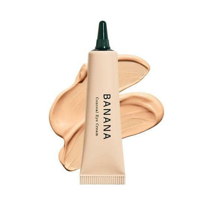 shaishaishai BANANA Conceal Eye Cream – 15g hybrid daytime under-eye treatment cream with Banana Extract, Peptides, and 10% natural concealing pigment available at Atelier De Glow UAE.