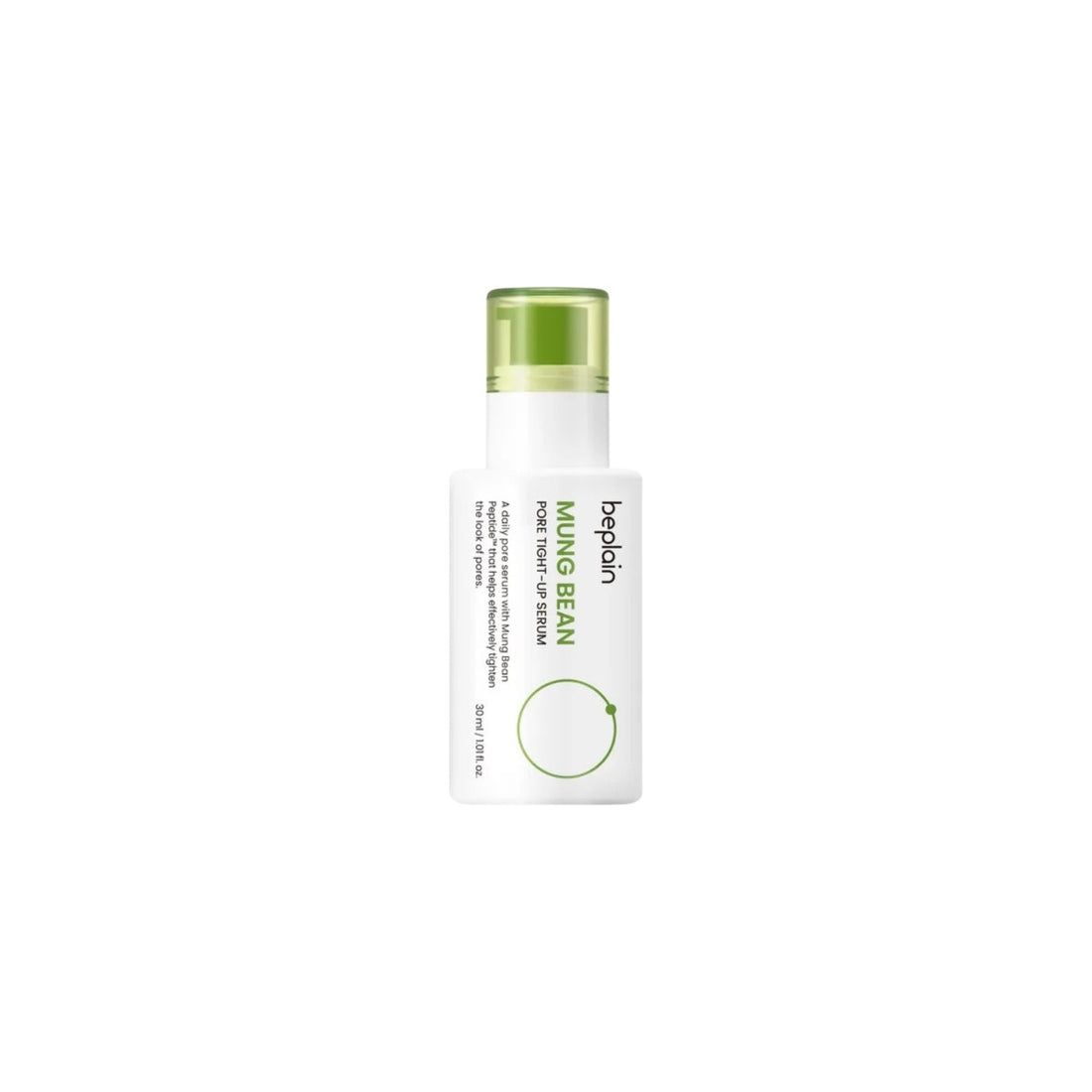 beplain Mung Bean Pore Tight-up Serum – 30ml Korean pore-minimizing serum with Mung Bean Peptides available at Atelier De Glow UAE.