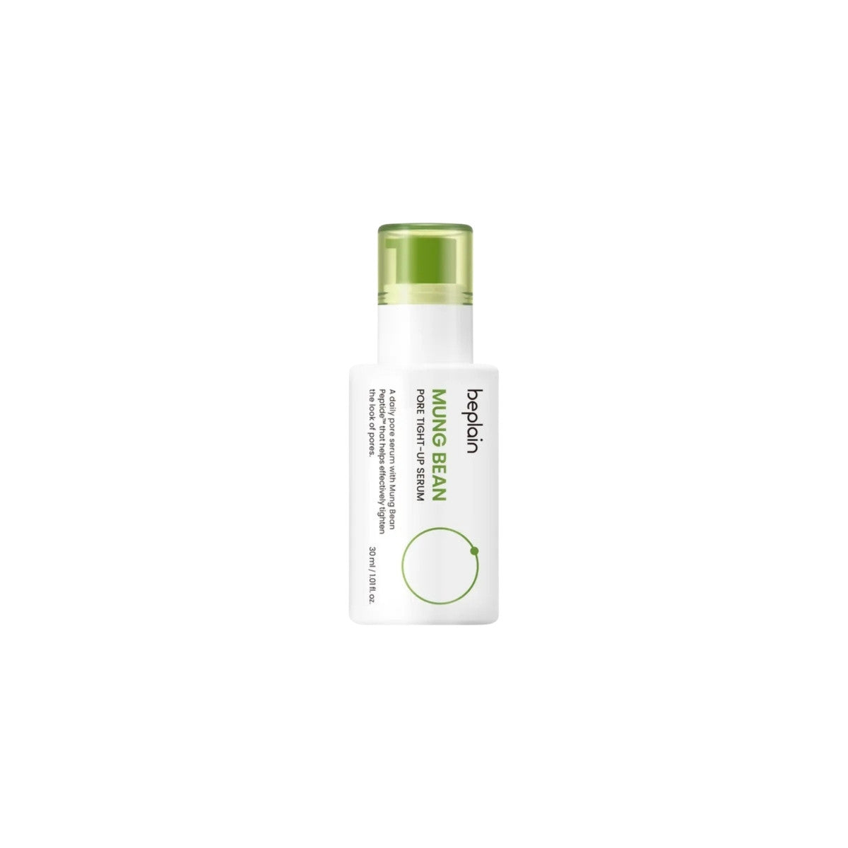 beplain Mung Bean Pore Tight-up Serum – 30ml Korean pore-minimizing serum with Mung Bean Peptides available at Atelier De Glow UAE.