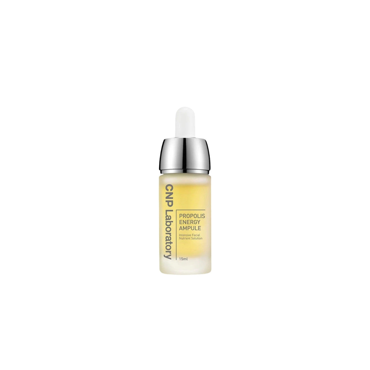 CNP Laboratory Propolis Energy Active Ampoule – 35ml Korean serum with concentrated Bee Propolis and Hyaluronic Acid available at Atelier De Glow UAE.