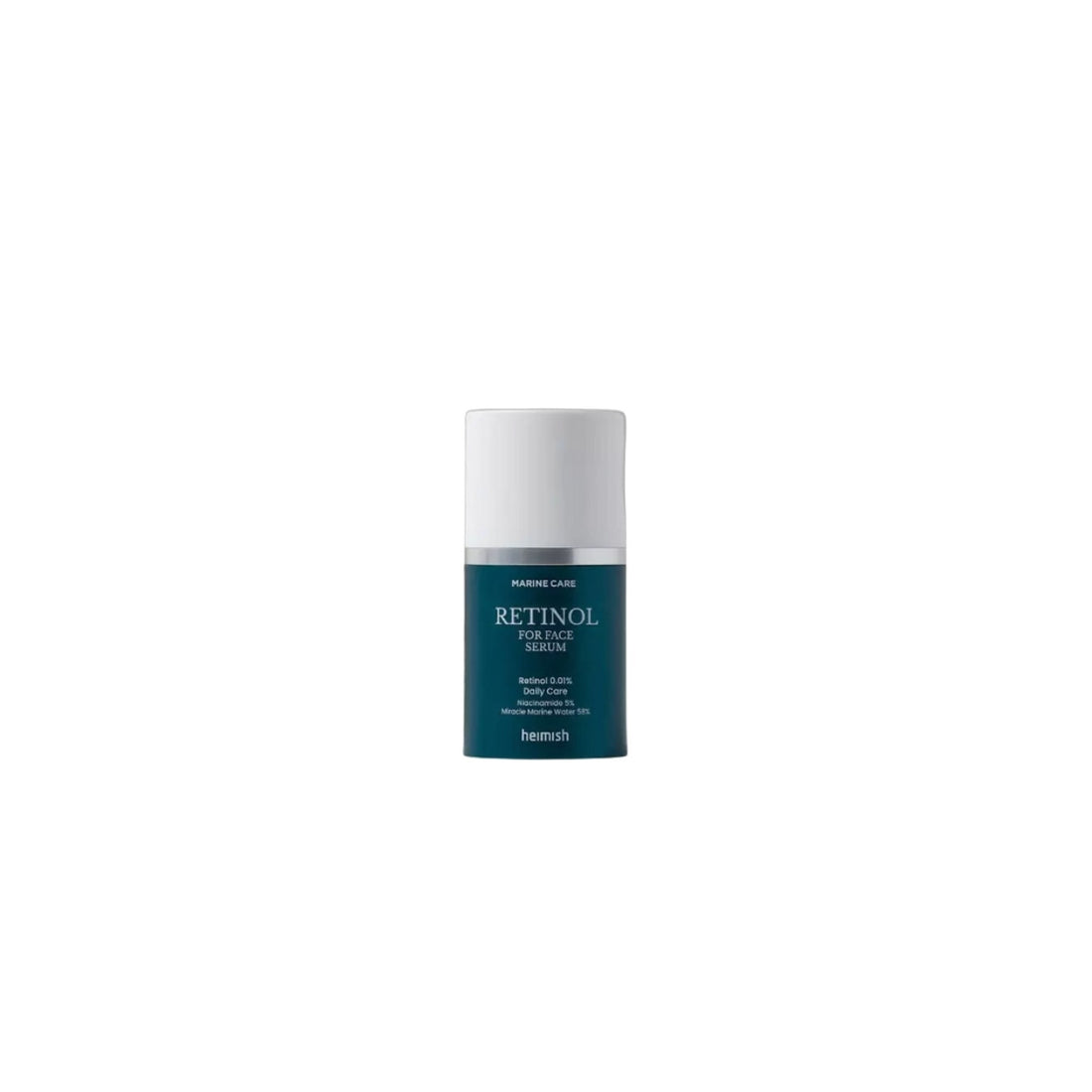 Heimish Marine Care Retinol For Face Serum – 50ml anti-aging treatment with 0.1% Pure Retinol and Marine extracts at Atelier De Glow UAE.