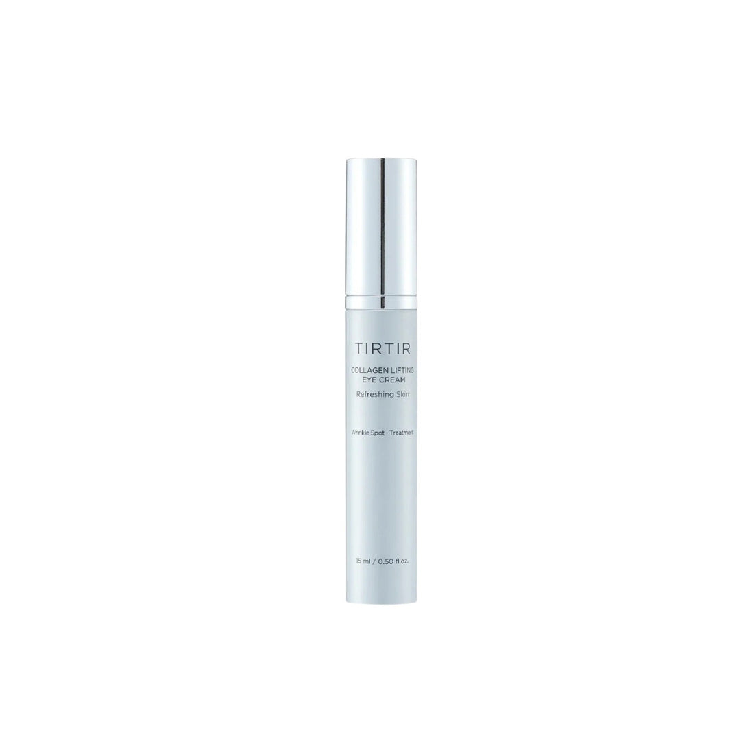 TIRTIR Collagen Lifting Eye Cream 15ml – intensive firming and anti-aging eye treatment formulated with low-molecular collagen and peptides for youthful skin at Atelier De Glow UAE.