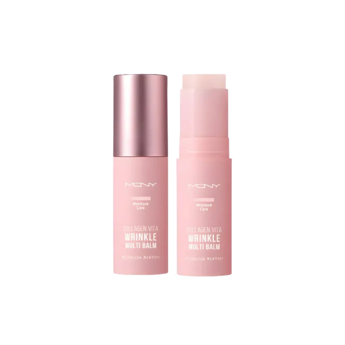 MACQUEEN Collagen Vita Wrinkle Multi Balm – 10g portable anti-aging collagen and vitamin C treatment stick available at Atelier De Glow UAE.