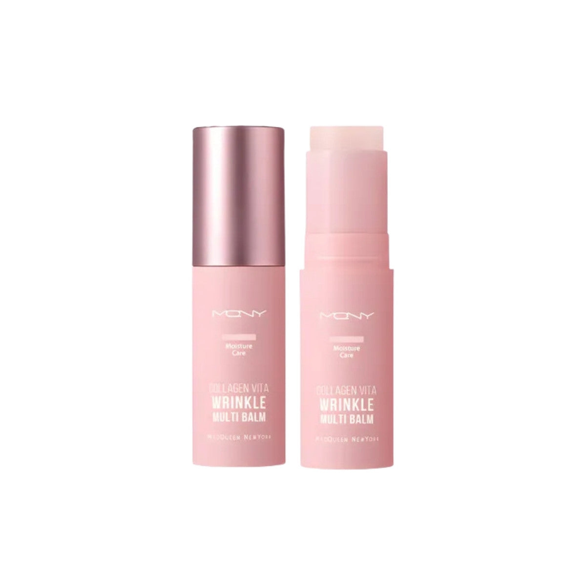 MACQUEEN Collagen Vita Wrinkle Multi Balm – 10g portable anti-aging collagen and vitamin C treatment stick available at Atelier De Glow UAE.