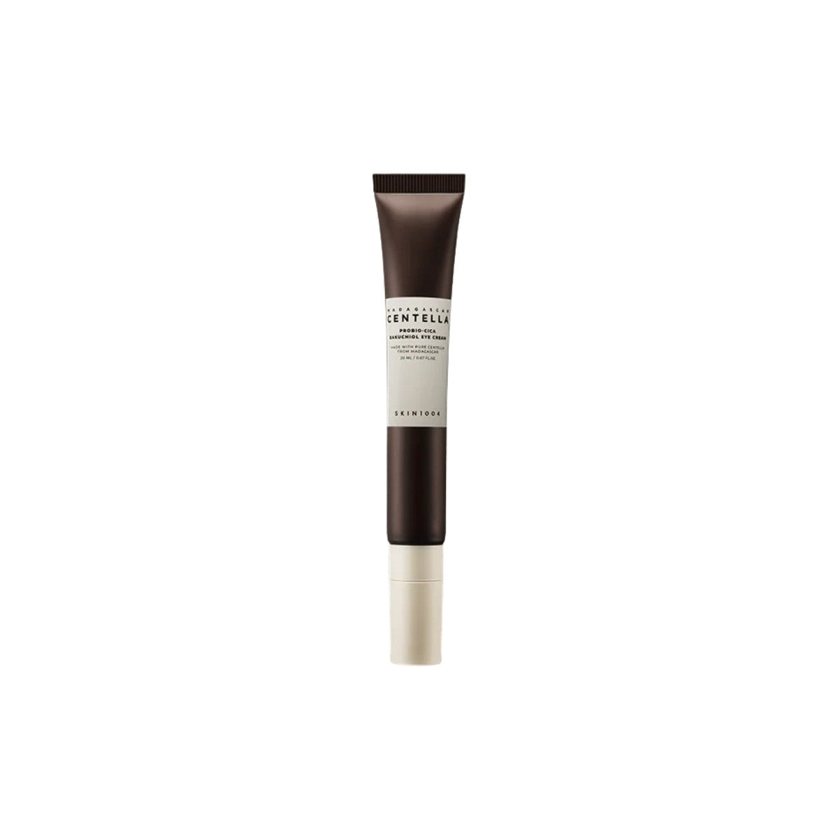 SKIN1004 Madagascar Centella Probio-Cica Bakuchiol Eye Cream 20ml – soothing anti-aging eye cream with fermented Centella and Bakuchiol for sensitive skin at Atelier De Glow UAE.