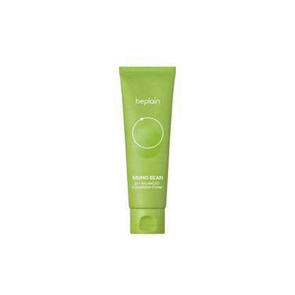 beplain Mung Bean pH-Balanced Cleansing Foam – 80ml Korean second cleanser with 33% Mung Bean Extract available at Atelier De Glow UAE.