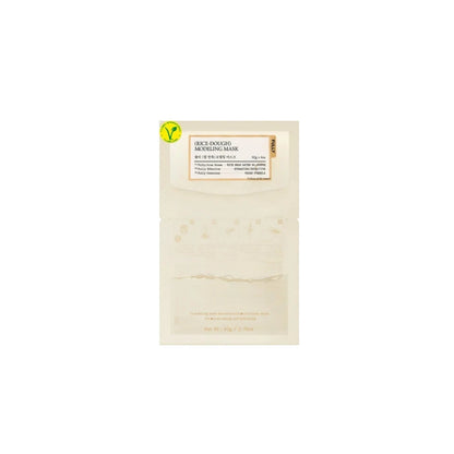Fully Rice Dough Modeling Mask – 4EA professional-grade Korean peel-off masks with Rice Bran Extract available at Atelier De Glow UAE.