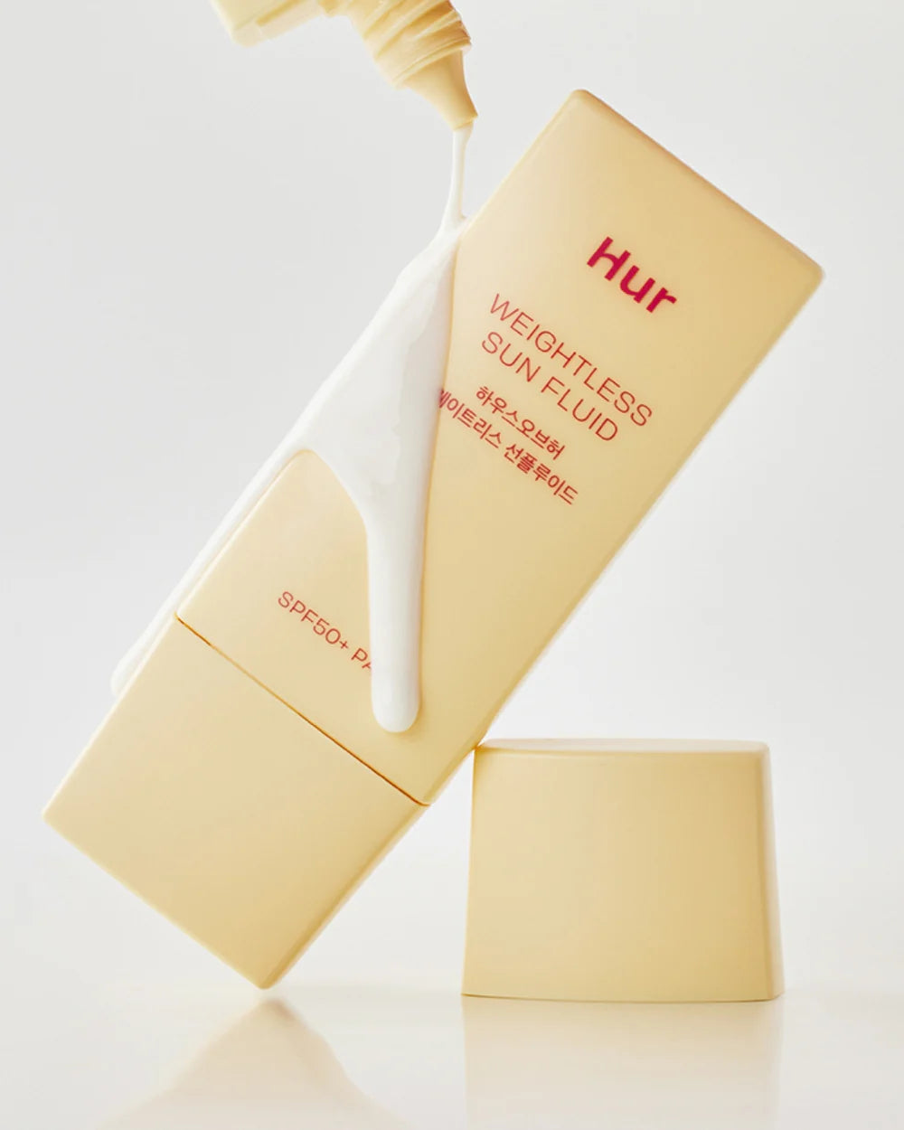 House of Hur Sun Fluid – Professional-grade "Breathable Guard" for achieving a fresh, protected, and high-definition "Glass Skin" base, shop at Atelier De Glow UAE.
