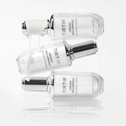 Lightweight, fast-absorbing, and creamy ampoule by TIRTIR that leaves a non-sticky, dewy finish, perfect for achieving a healthy and radiant complexion at Atelier De Glow UAE.
