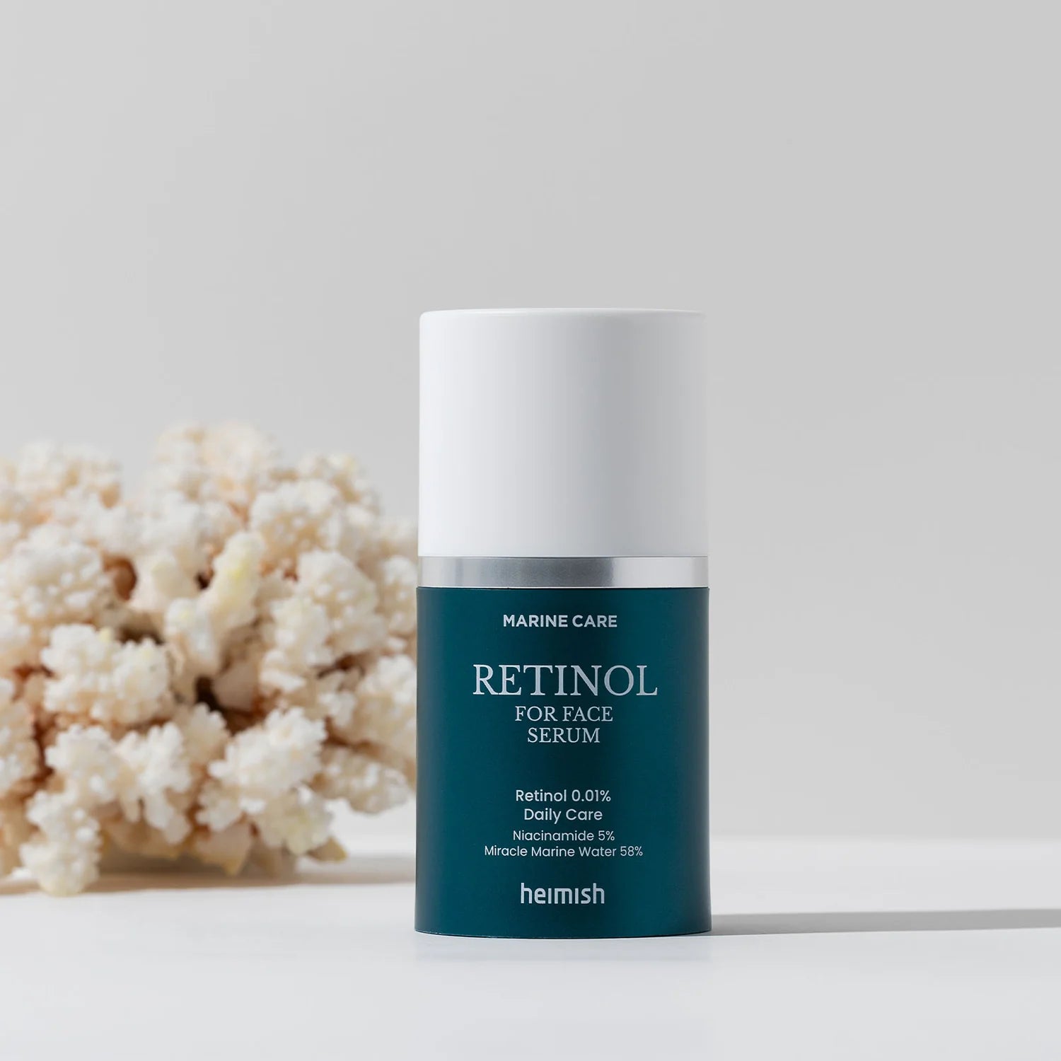 Heimish Marine Retinol – Professional-grade "Texture Refiner" for achieving a smooth, youthful, and high-definition "Glass Skin" surface, shop at Atelier De Glow UAE.