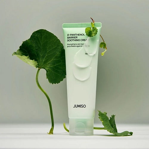 Jumiso Panthenol Cream – Professional-grade "Topical Liquid Bandage &amp; 24-Hour Non-Sticky Calming Shield" for an immaculate glass skin base, shop at Atelier De Glow UAE.