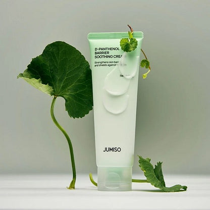 Jumiso Panthenol Cream – Professional-grade "Topical Liquid Bandage &amp; 24-Hour Non-Sticky Calming Shield" for an immaculate glass skin base, shop at Atelier De Glow UAE.